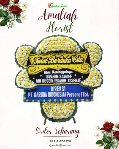 Papan Bunga Duka di Sukaperna